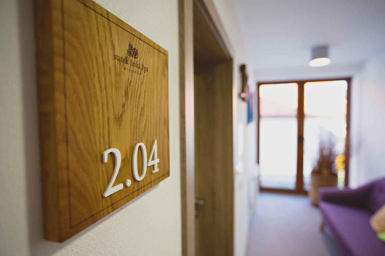 Statek Ceska Lipa Myslovice Hotel Klatovy Bagian luar foto
